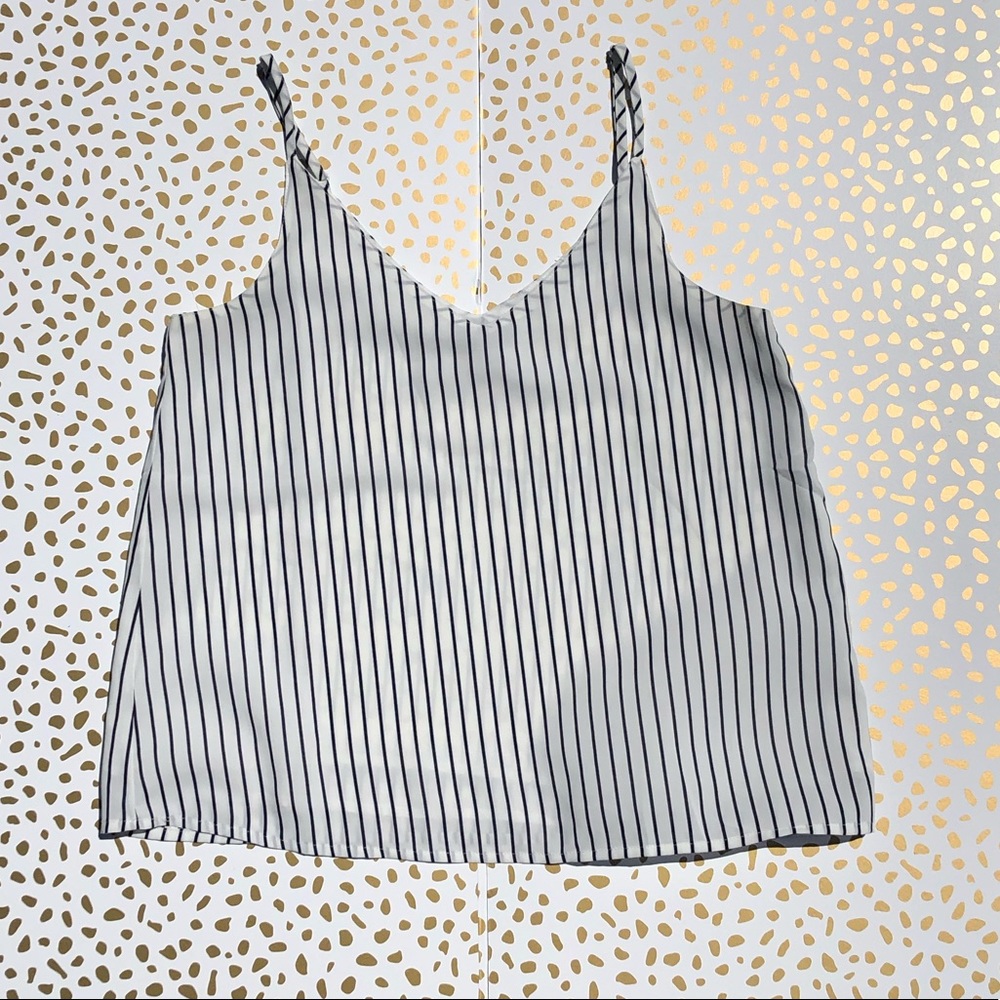 Pin Stripe Cami Tank Top